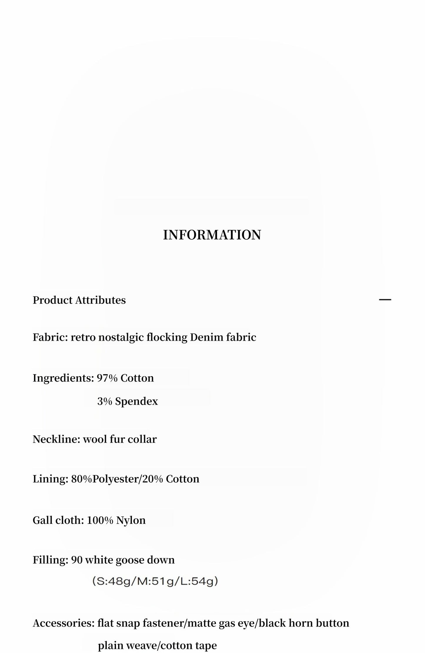 Fireladyfur  Detachable Wool Lapel Goose Down Parka"Windbreaker and Winter"