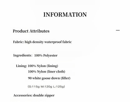 Fireladyfur Women's Mid-Length Two-Tone Fox Fur Down Jacket"Warm Dialogue"