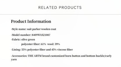 Fireladyfur Wool Tweed Coat with Detachable Fur Collar"Vertical Texture"