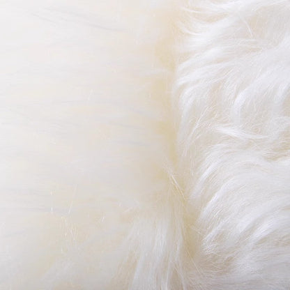Natural New Zealand Sheepskin Rug 2x6 | Double Pelt | Thick Plush | Undyed & Formaldehyde-Free | Baby-Safe