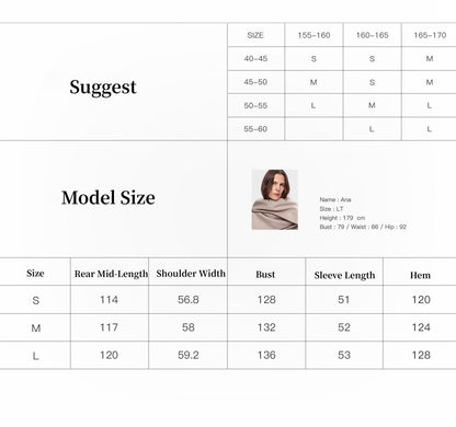 "Song of Snowland"Women's mohair wool stand collar coat autumn and winter loose woolen coat