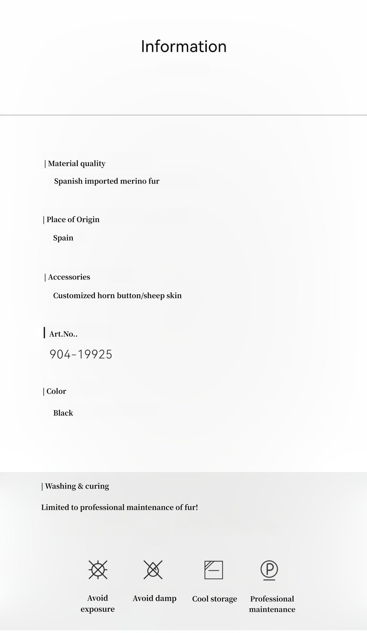 "Yemora" imported merino wool sheepskin small stand collar coat for women